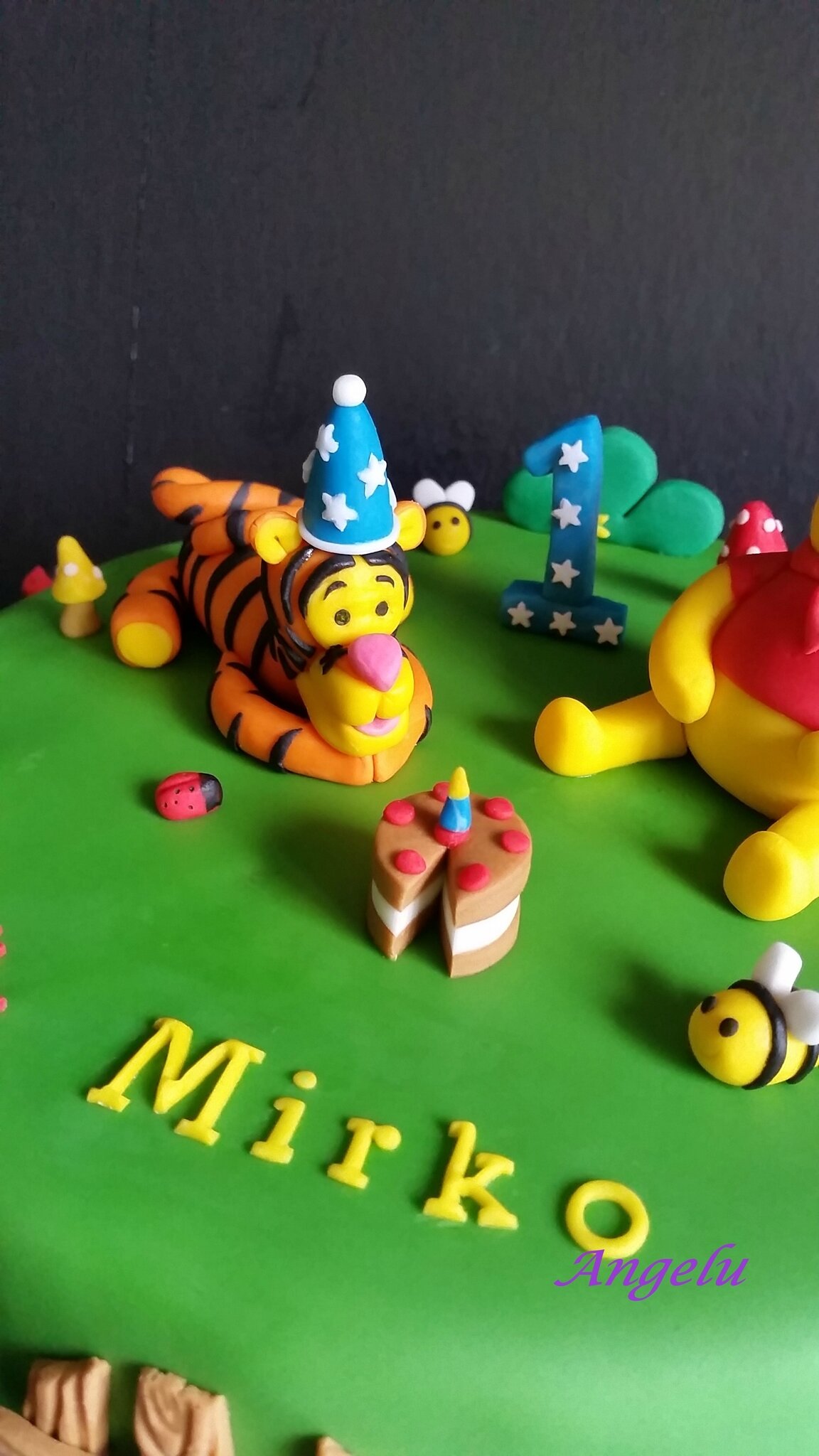 Gateau Winnie Et Tigrou 1 An Ma Petite Patisserie Contact Isilda Neuf Fr