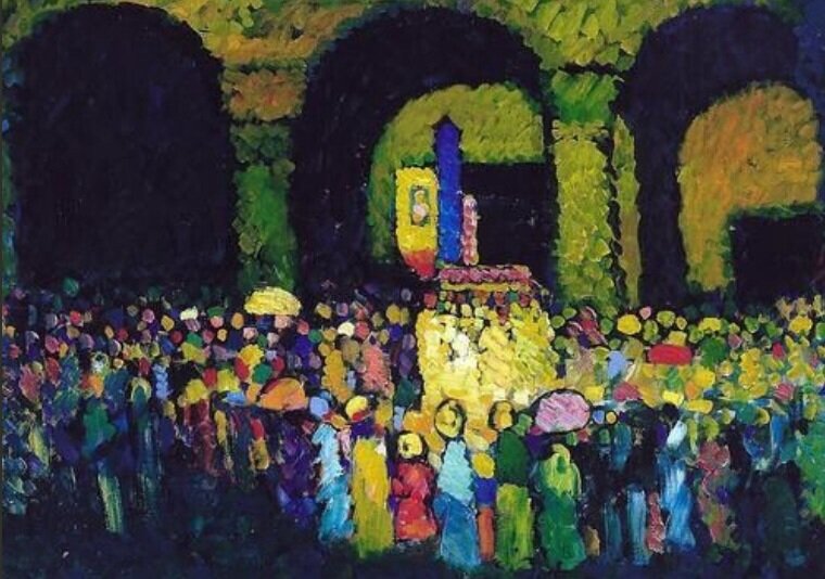Pere De La Peinture Abstraite Peintre Russe 24) Vassily KANDINSKY (1866-1944) Russe (premières œuvres) - De L'ART