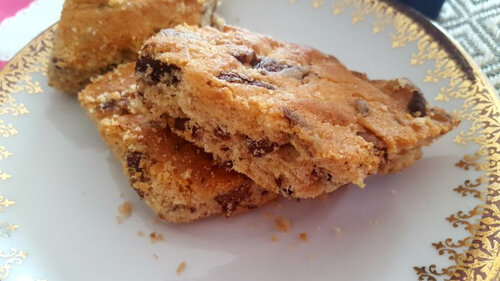 Cookies aux noisettes, cacahuètes et chocolat de Bérengère Philippon
