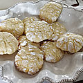 Cookies au citron de menton