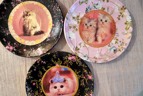 Assiettes chats d'Ombrage DIY - Citrouille Timbrée, Harry Potter and  Oddities