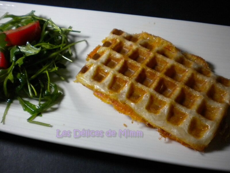 Gaufres feuilletées jambon – Comté 2