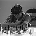 Joueurs et joueuses d'échecs au tournoi open de guichen (ille-et-vilaine) en juillet 1994 (4)
