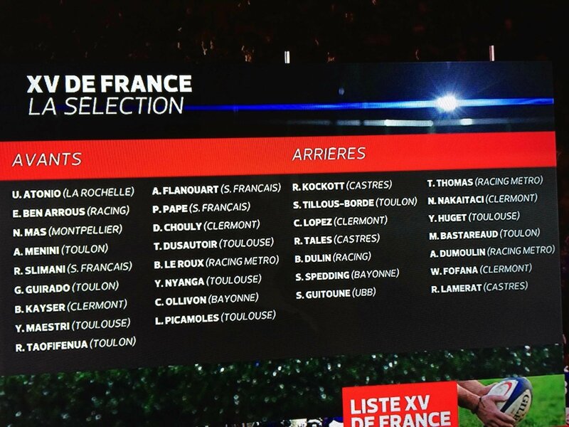 Sél XV France 2015