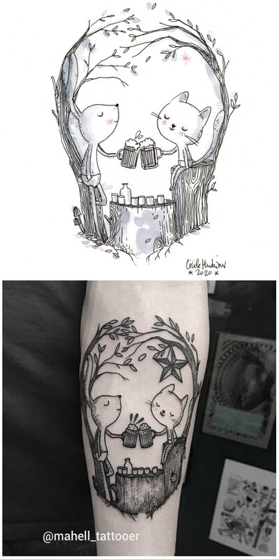 collagetattooyannick