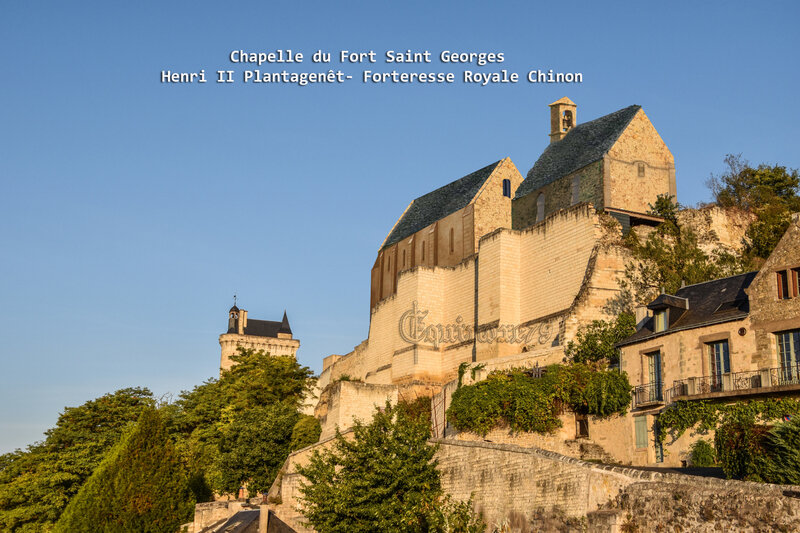 Chapelle du Fort Saint Georges Henri II Plantagenêt Forteresse Royale Chinon