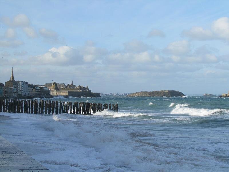 Saint Malo grandes marées janvier 2015 et grosses vagues 041