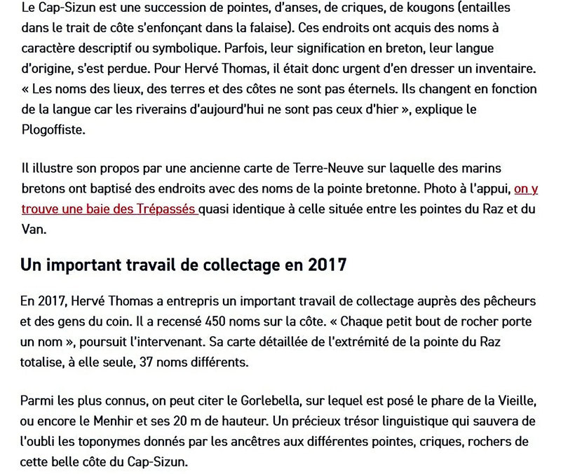 Ch45c - Conférence toponymie Cap-Sizun - Hervé THOMAS - 12-03-2023