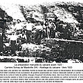 7200 prépartion manuelle du calcaire en 1920