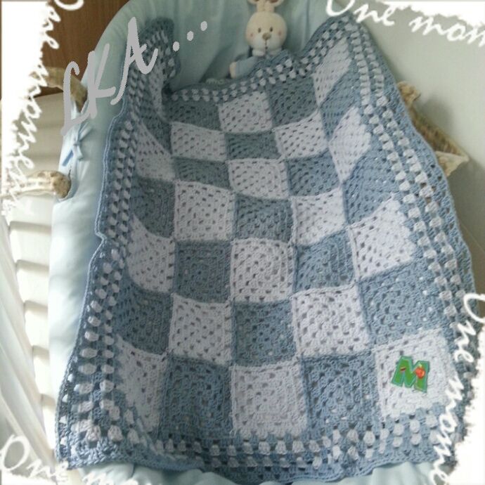 Une Couverture Granny Pour Mon Bebe Les Krea D Aurel