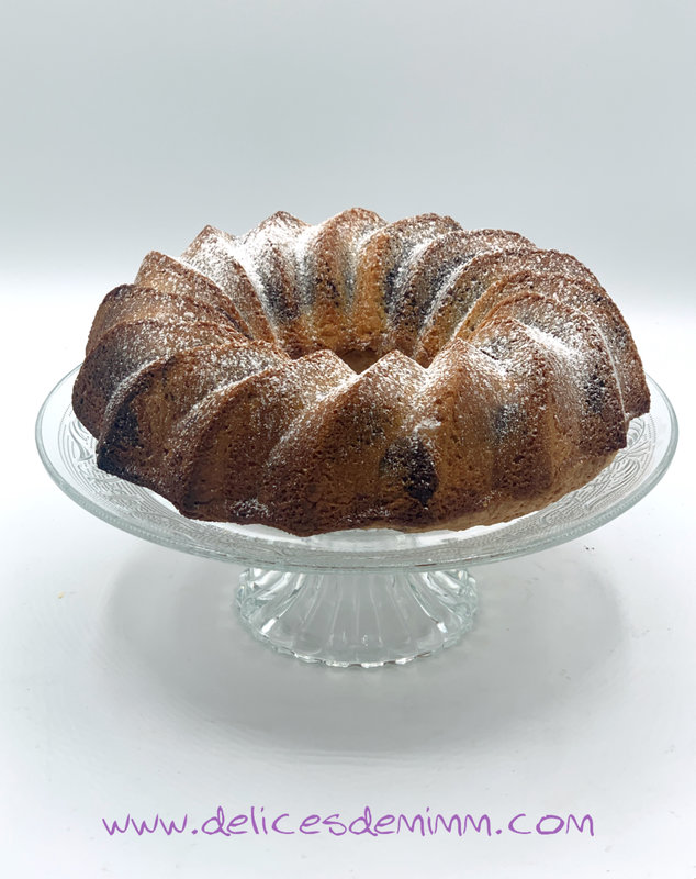 Bundt cake marbré 2
