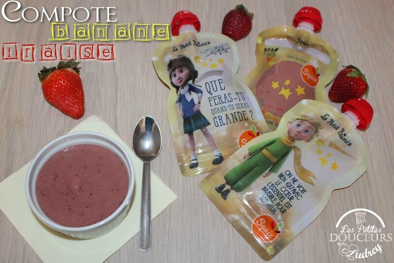 Compote banane fraise (Cookeo) Les petites douceurs d'Audrey