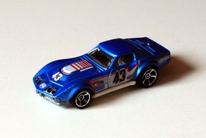 Chevrolet corvette coupé de 1969 de chez Hotwheels (2010) 01