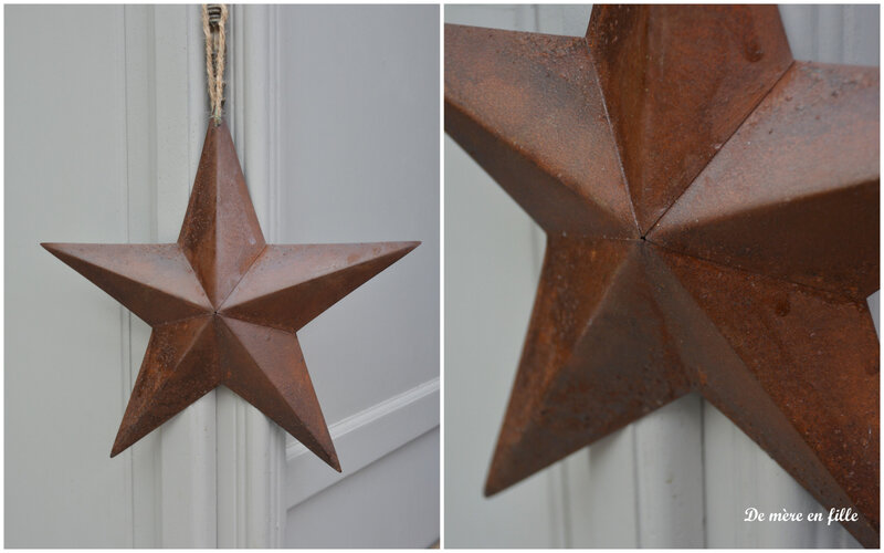 grande étoile rouillée