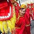 Reportage photo - la chine à la fête pour le carnaval des deux rives de bordeaux, édition 2014 !