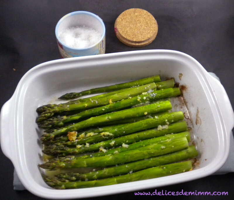 Asperges rôties à l’ail 5