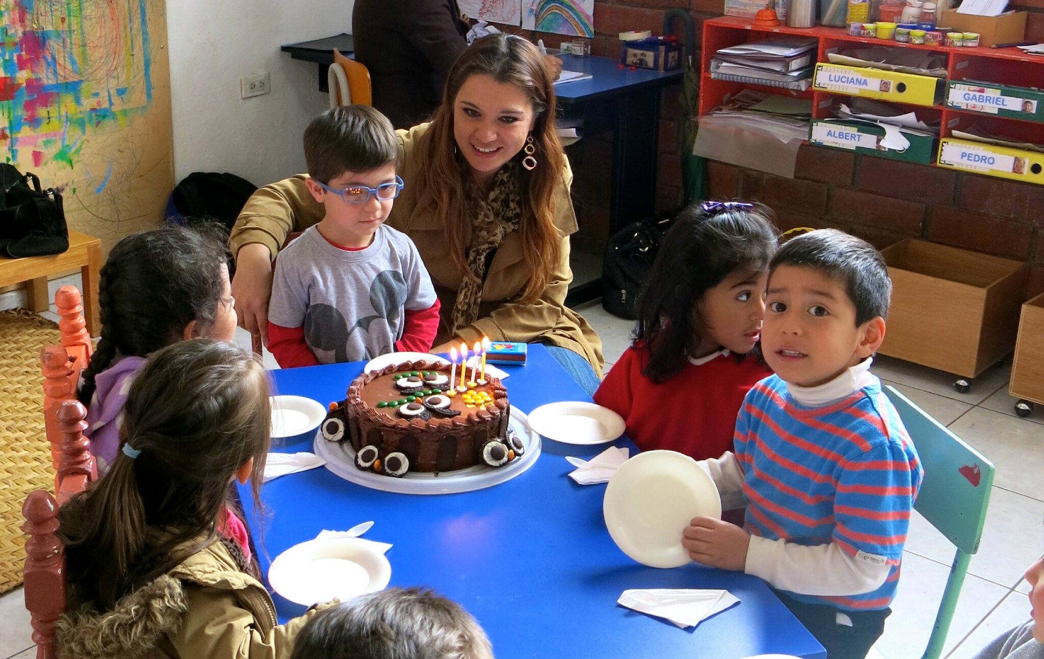 Joyeux Anniversaire Lucas Et Mariangel La Petite Section De Cuenca