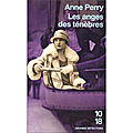 Les anges des ténèbres, anne perry