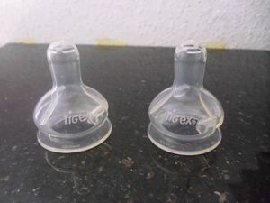 TIGEX Lot de 2 tétines spécial liquide épais - 6 mois et + pas