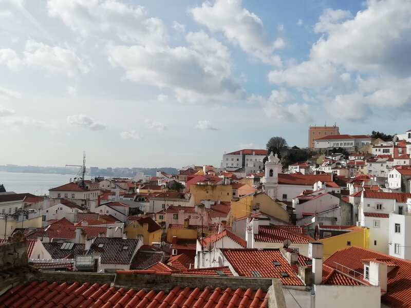 Amalfa vue sur Lisbonne