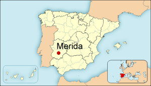 merida espagne carte Mérida en Extremadura: cité Romaine   Les globetrotters en 