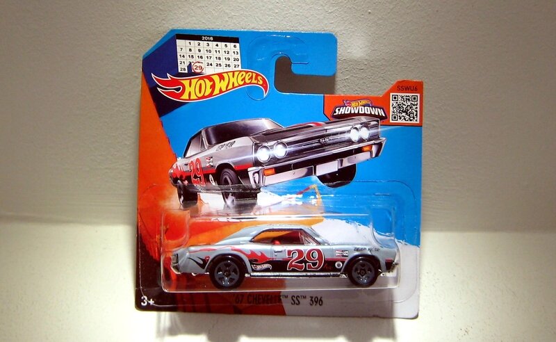 Chevrolet chevelle SS 396 de 1967 (Hotwheels 2016)