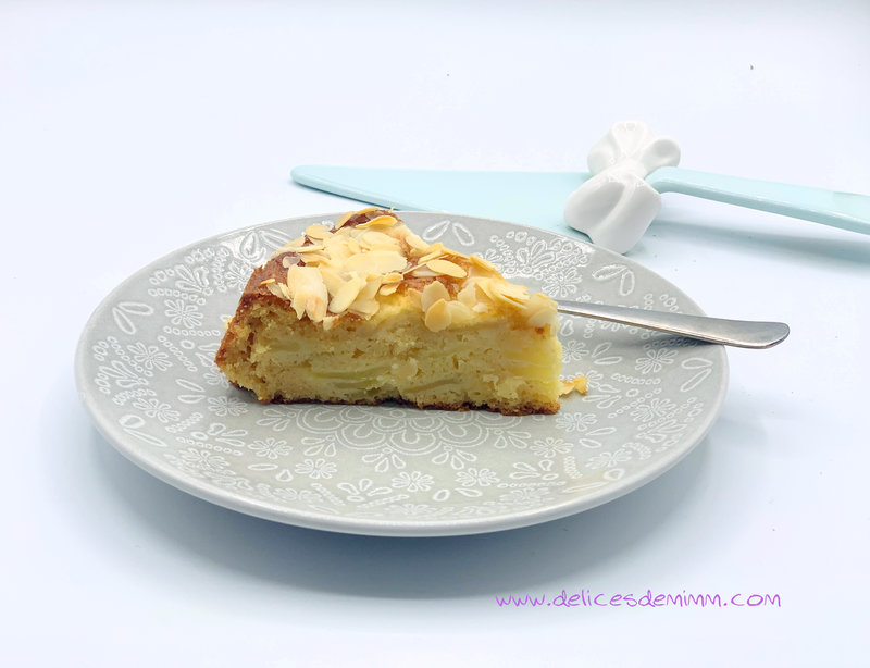 Moelleux aux pommes et aux amandes 4