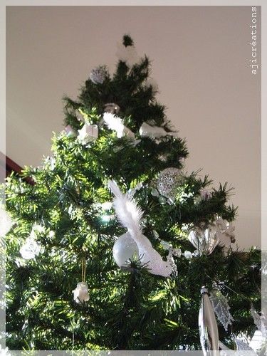 Sapin de Noël Blanc