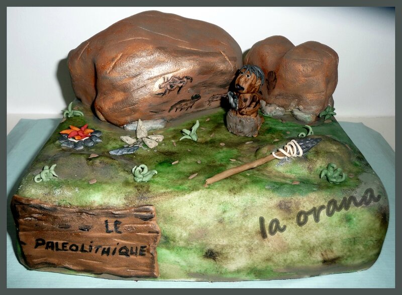 Gâteau Paléolithique / Paleolithic cake
