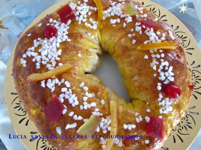 galette des rois la brioche provençale aux fruits confits Lucia