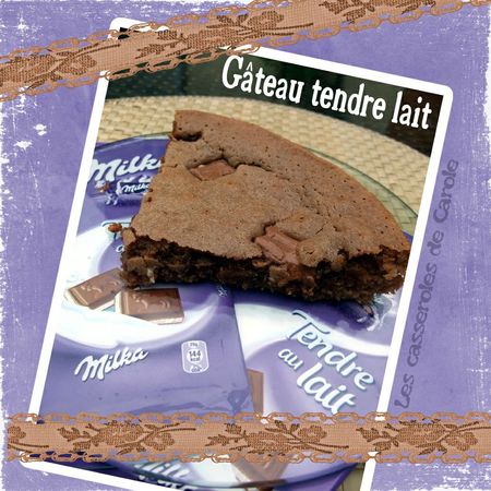 Gateau Chocolat Tendre Lait Les Casseroles De Carole