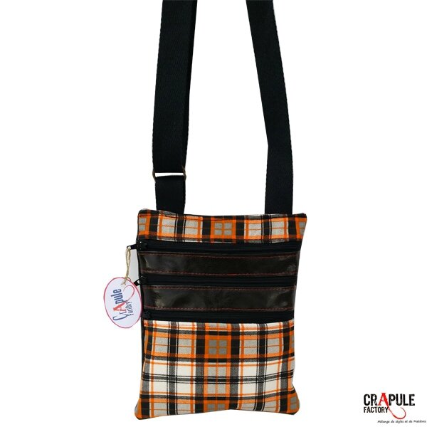 sac pochette evasion homme vinatgecarreaux ornage noir simili marron 8600 600