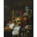 Follower of Cornelis Norbertus Gijsbrechts. A vanitas still life. photo Sotheby's