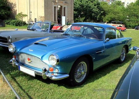 Aston martin type DB 4 superleggera de 1960 (34ème Internationales Oldtimer meeting de Baden-Baden) 01