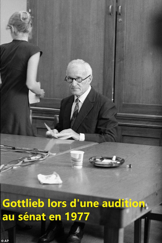 Gottlieb 1977 audition au Sénat