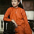 Annam, vietnam 1931 - the daughter of annamese royalty poses
