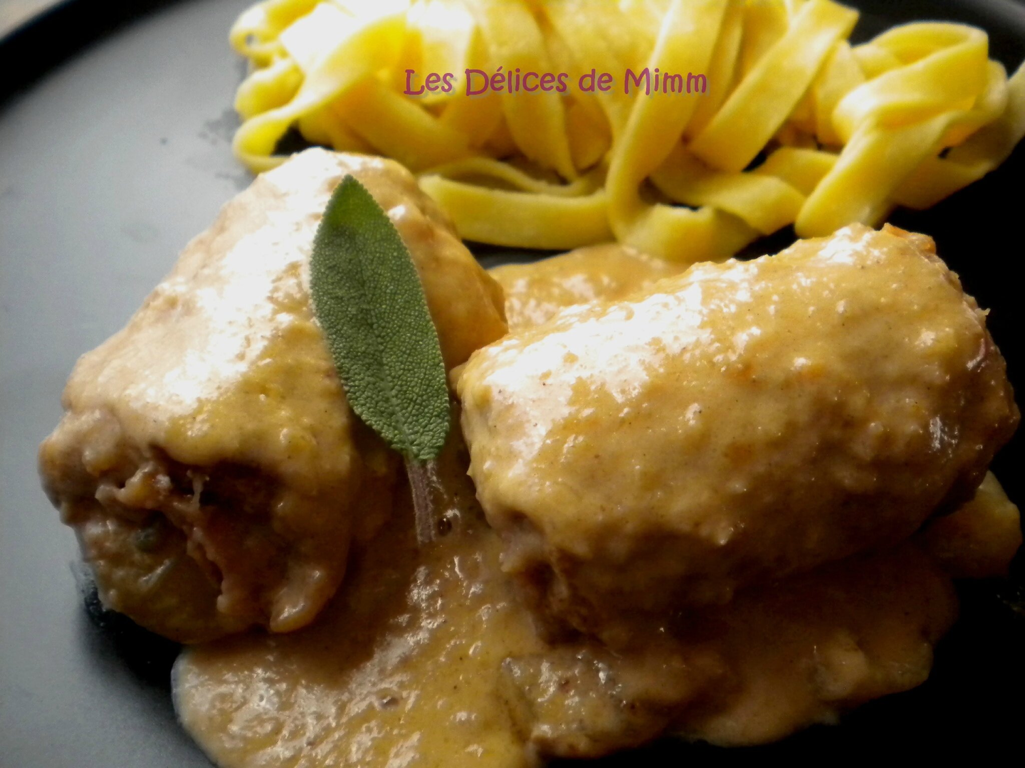 Involtinis De Veau Au Jambon Cru Et Au Fromage Les Delices De Mimm