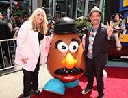 Toy Story 3 - Darla K Anderson et Lee Unkrich lors de l'avant-première mondiale à Los Angeles