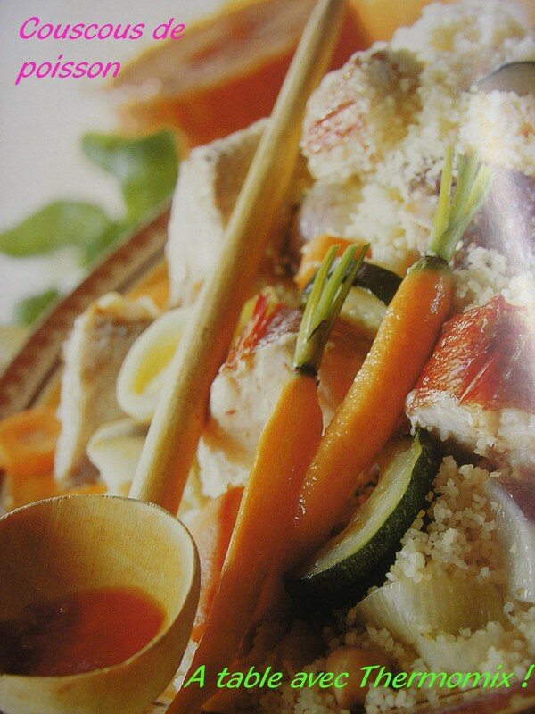 Cousous de poisson et sa bisque de crevettes La cuisine de Calie