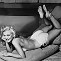 1948 - pin-up marilyn - série matelas par earl moran
