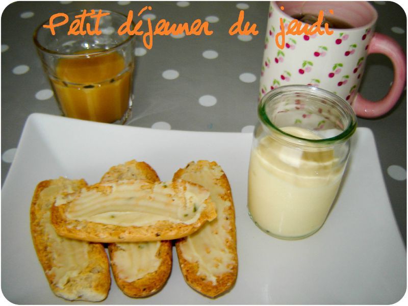 Petit d�jeuner du jeudi - Un peu de r�ve dans ma cuisine