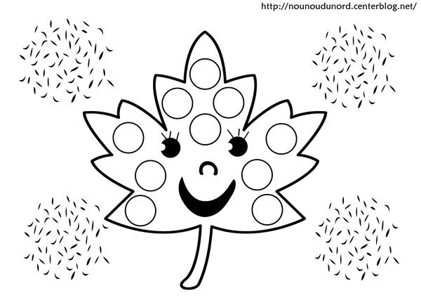 Gommettes automne  Assistante Maternelle Argenteuil  Orgemont
