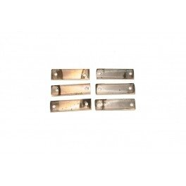 plaques identification (lot de 6 )