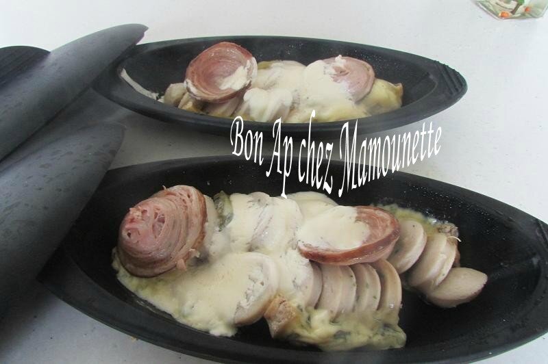 boudin blanc truffé andouille et fourme d'Ambert 008