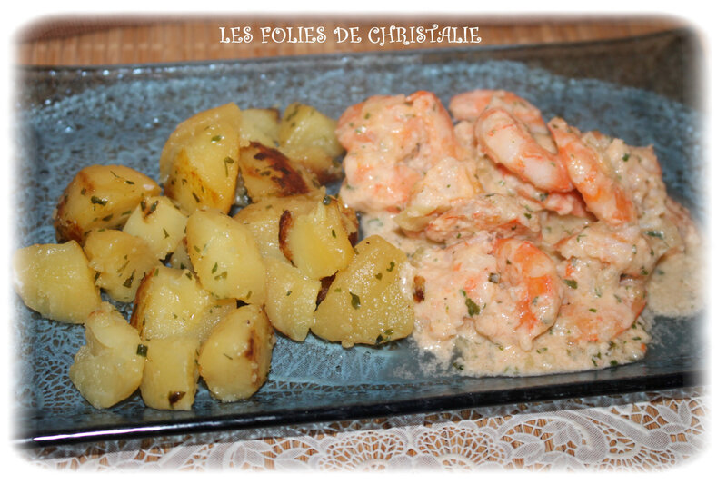 Crevettes crème 1