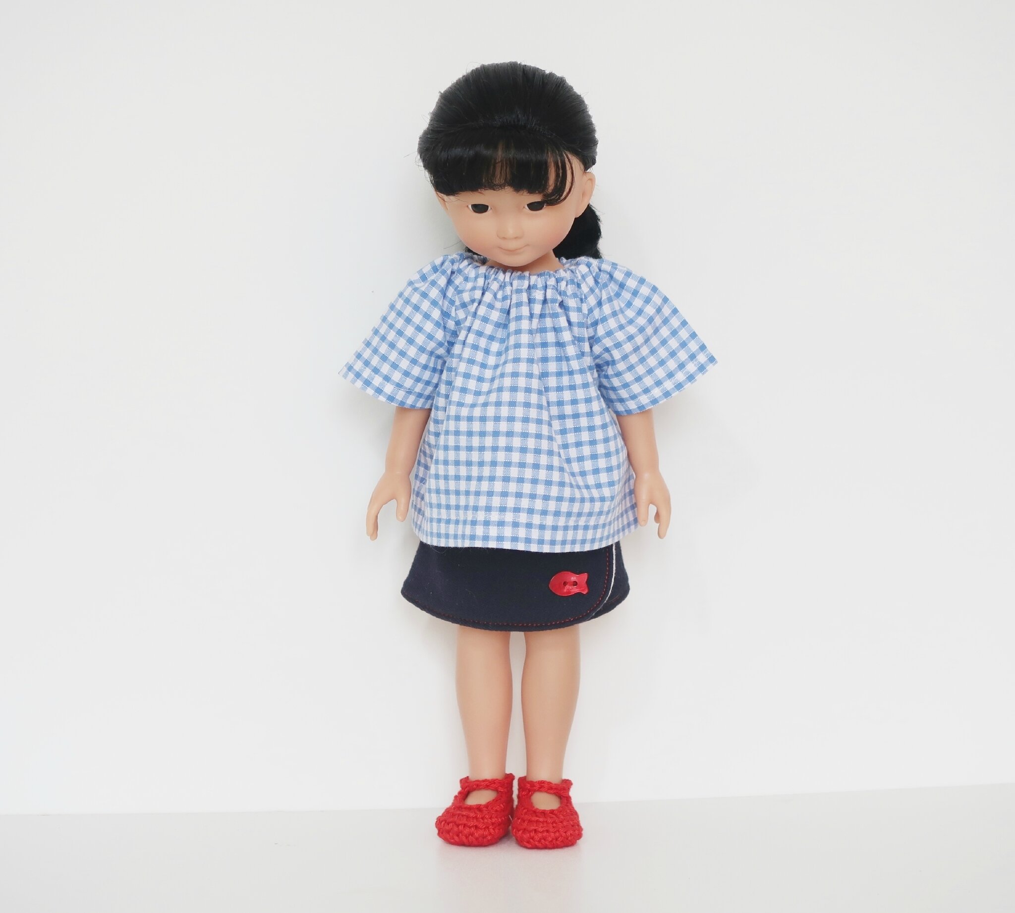 Vêtements pour Les chéries, jupe et blouse