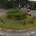 Rond-point à tawau (ile de bornéo)