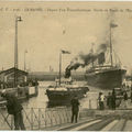 76 - LE HAVRE - Départ d'un transatlantique