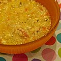 Soupe péruvienne au quinoa