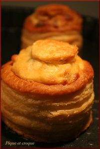 Vol Au Vent Jambon Olive Bouchee A La Reine Pique Et Croque